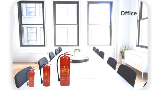 6L M2 Plant-Based, Environmental-Friendly Universal Portable Fire Extinguisher, Even in Freezing Temperatures