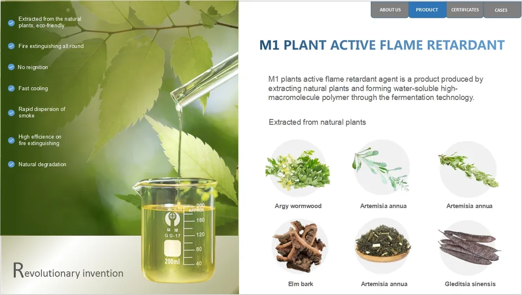 9L M2 Plant-Based, Environmental-Friendly Universal Portable Fire Extinguisher, Even in Freezing Temperatures
