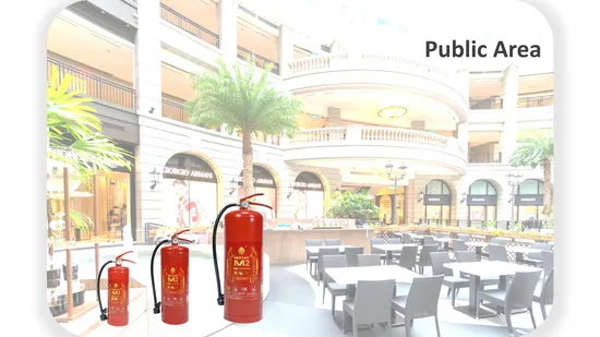 6L M2 Plant-Based, Environmental-Friendly Universal Portable Fire Extinguisher, Even in Freezing Temperatures