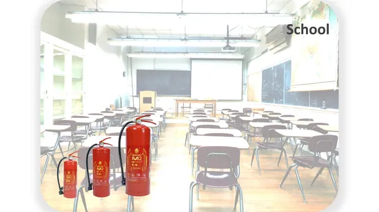 9L M2 Plant-Based, Environmental-Friendly Universal Portable Fire Extinguisher, Even in Freezing Temperatures